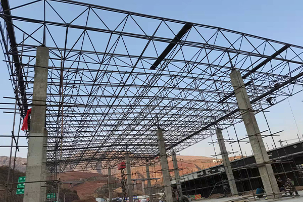 唐山钢结构网架图片