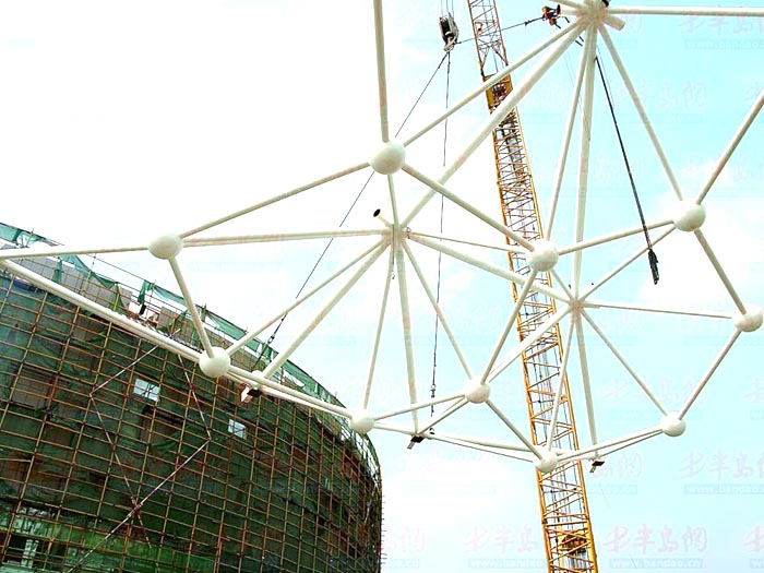 唐山体育馆网架安装